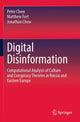Book cover of: Digital Disinformation. By: Peter Chew