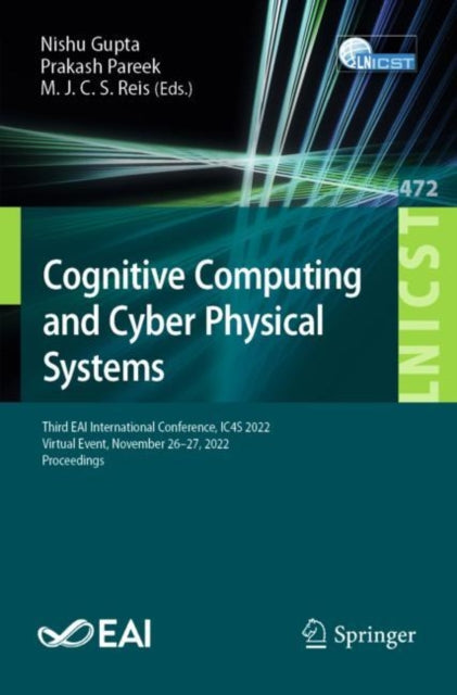 Book cover of: Cognitive Computing and Cyber Physical Systems