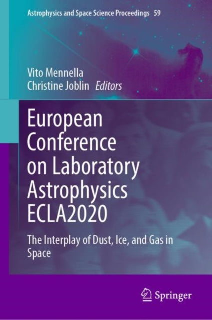 Book cover of: European Conference on Laboratory Astrophysics ECLA2020. By: Vito Mennella