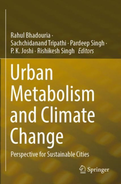 Book cover of: Urban Metabolism and Climate Change