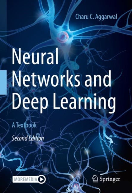 Book cover of: Neural Networks and Deep Learning. By: Charu C. Aggarwal