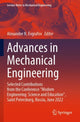 Book cover of: Advances in Mechanical Engineering. By: Alexander N. Evgrafov