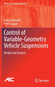 Book cover of: Control of  Variable-Geometry Vehicle Suspensions. By: Balázs Németh