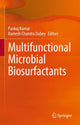Book cover of: Multifunctional Microbial Biosurfactants. By: Pankaj Kumar