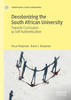 Book cover of: Decolonizing the South African University. By: Oscar Koopman