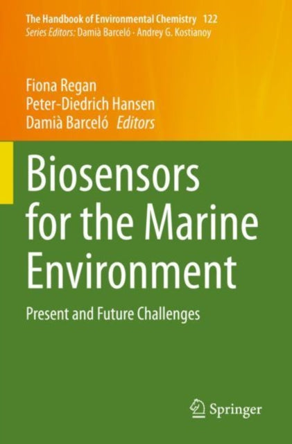 Book cover of: Biosensors for the Marine Environment. By: Fiona Regan