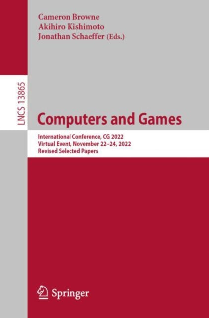 Book cover of: Computers and Games. By: Cameron Browne