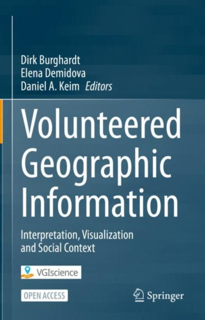 Book cover of: Volunteered Geographic Information. By: Dirk Burghardt