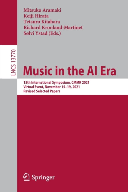 Book cover of: Music in the AI Era. By: Mitsuko Aramaki