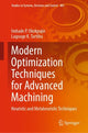 Book cover of: Modern Optimization Techniques for Advanced Machining. By: Imhade P. Okokpujie