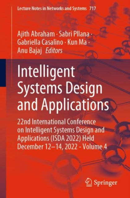 Book cover of: Intelligent Systems Design and Applications. By: Ajith Abraham