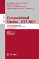 Book cover of: Computational Science – ICCS 2023. By: Jiří Mikyska