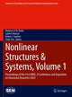 Book cover of: Nonlinear Structures & Systems, Volume 1. By: Matthew R. W. Brake