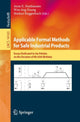 Book cover of: Applicable Formal Methods for Safe Industrial Products. By: Anne E. Haxthausen