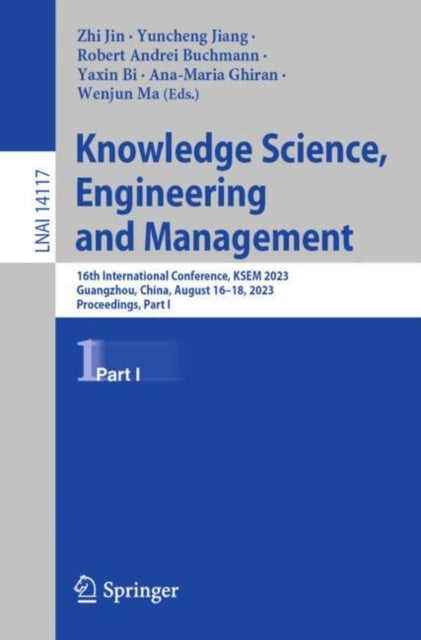 Book cover of: Knowledge Science, Engineering and Management. By: Zhi Jin