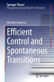 Book cover of: Efficient Control and Spontaneous Transitions. By: Miranda Louwerse
