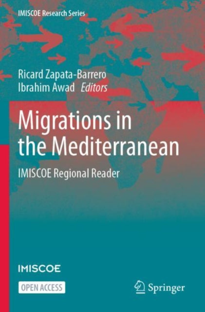 Book cover of: Migrations in the Mediterranean. By: Ricard Zapata-Barrero