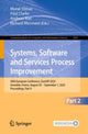 Book cover of: Systems, Software and Services Process Improvement. By: Murat Yilmaz