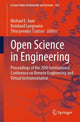 Book cover of: Open Science in Engineering. By: Michael E. Auer