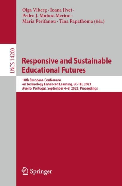 Book cover of: Responsive and Sustainable Educational Futures. By: Olga Viberg