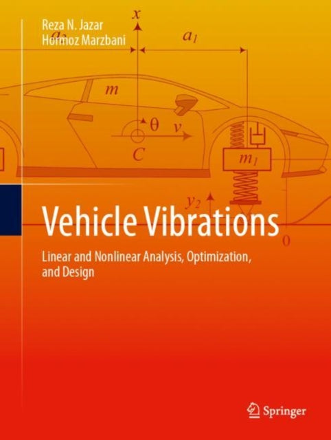 Book cover of: Vehicle Vibrations. By: Reza N. Jazar