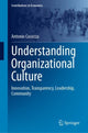 Book cover of: Understanding Organizational Culture. By: Antonio Cocozza