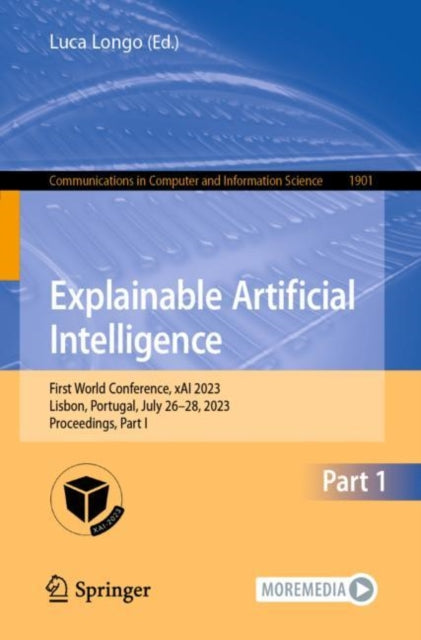 Book cover of: Explainable Artificial Intelligence. By: Luca Longo