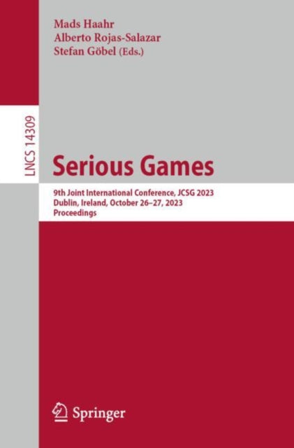 Book cover of: Serious Games. By: Mads Haahr