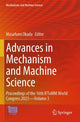 Book cover of: Advances in Mechanism and Machine Science. By: Masafumi Okada
