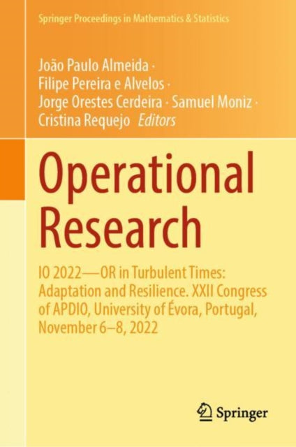 Book cover of: Operational Research. By: João Paulo Almeida