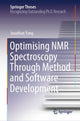 Book cover of: Optimising NMR Spectroscopy Through Method and Software Development. By: Jonathan Yong