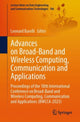 Book cover of: Advances on Broad-Band and Wireless Computing, Communication and Applications. By: Leonard Barolli