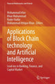 Book cover of: Applications of Block Chain technology and Artificial Intelligence. By: Mohammad Irfan