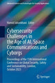 Book cover of: Cybersecurity Challenges in the Age of AI, Space Communications and Cyborgs. By: Hamid Jahankhani
