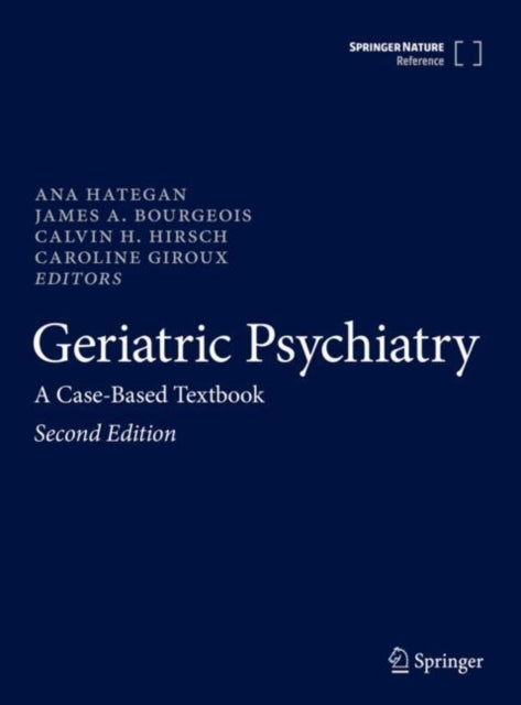 Book cover of: Geriatric Psychiatry. By: Ana Hategan