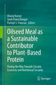Book cover of: Oilseed Meal as a Sustainable Contributor to Plant-Based Protein. By: Manoj Kumar