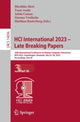 Book cover of: HCI International 2023 – Late Breaking Papers. By: Hirohiko Mori