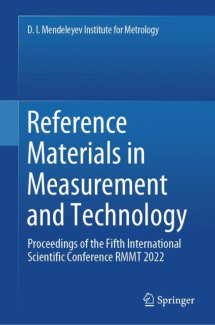 Book cover of: Reference Materials in Measurement and Technology. By: Egor P. Sobina