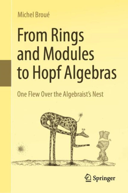 Book cover of: From Rings and Modules to Hopf Algebras. By: Michel Broué