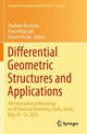 Book cover of: Differential Geometric Structures and Applications