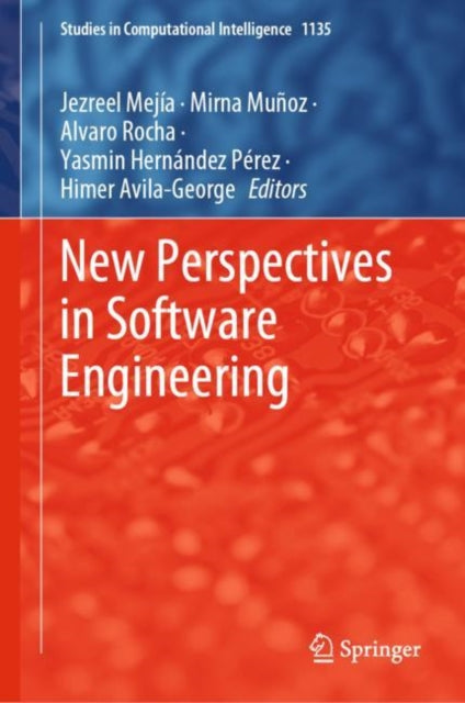 Book cover of: New Perspectives in Software Engineering. By: Jezreel Mejía