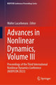 Book cover of: Advances in Nonlinear Dynamics, Volume III. By: Walter Lacarbonara