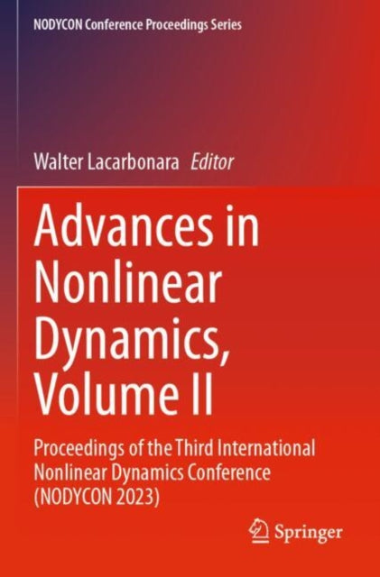 Book cover of: Advances in Nonlinear Dynamics, Volume II