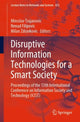 Book cover of: Disruptive Information Technologies for a Smart Society. By: Miroslav Trajanovic