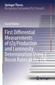 Book cover of: First Differential Measurements of tZq Production and Luminosity Determination Using Z Boson Rates at the LHC