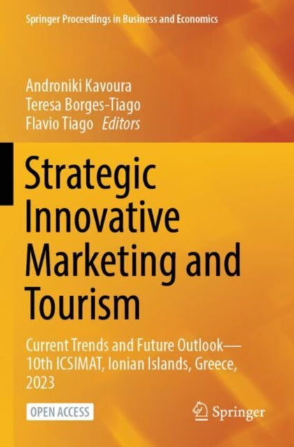 Book cover of: Strategic Innovative Marketing and Tourism. By: Androniki Kavoura