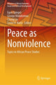 Book cover of: Peace as Nonviolence. By: Egon Spiegel