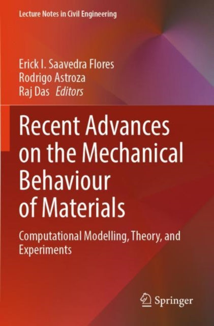 Book cover of: Recent Advances on the Mechanical Behaviour of Materials