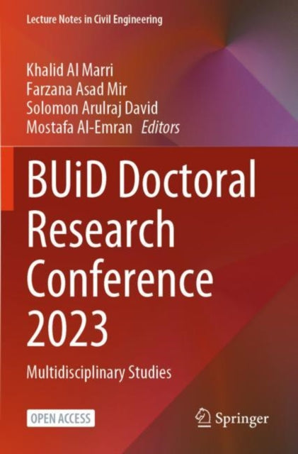 Book cover of: BUiD Doctoral Research Conference 2023. By: Khalid Al Marri