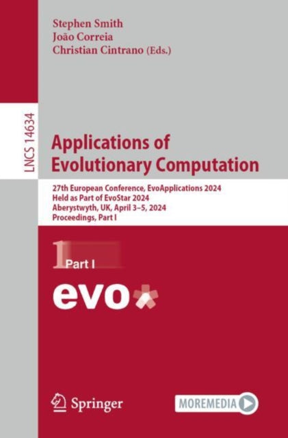 Book cover of: Applications of Evolutionary Computation. By: Stephen Smith